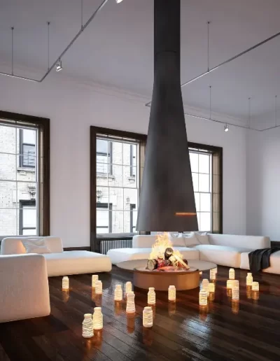 La chimenea perfecta